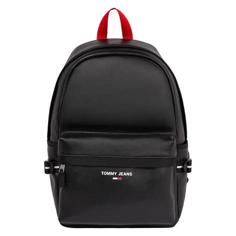 mochila tommy hilfiger masculina falsa identifique|bolso original.